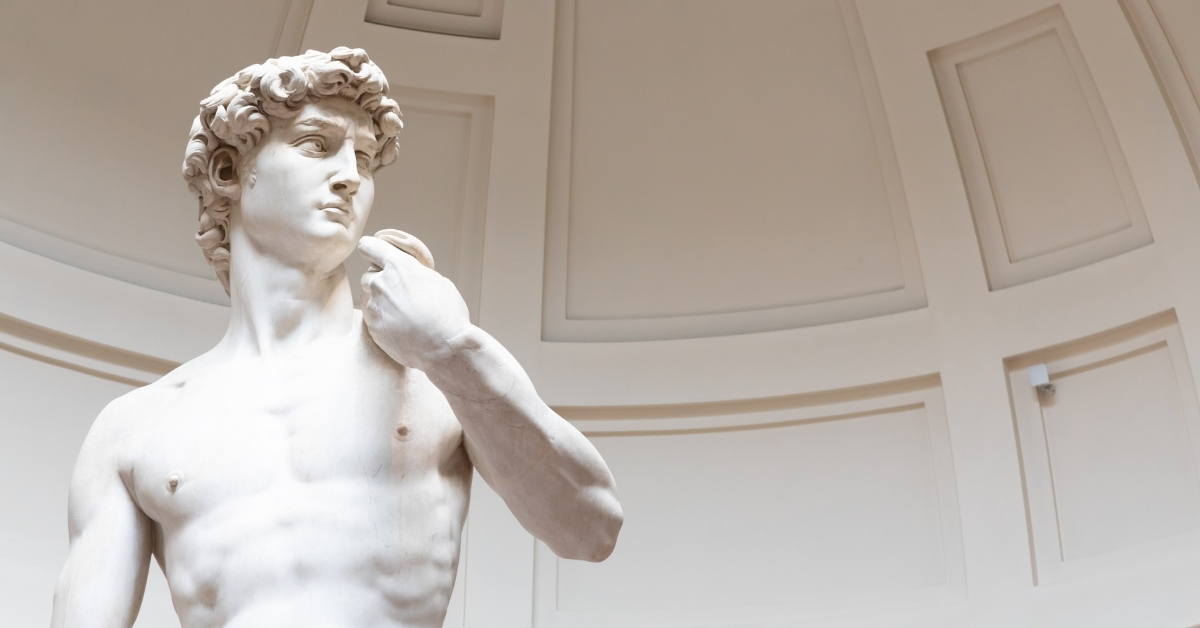 David by Michelangelo (Galleria dell’Accademia, Florence)