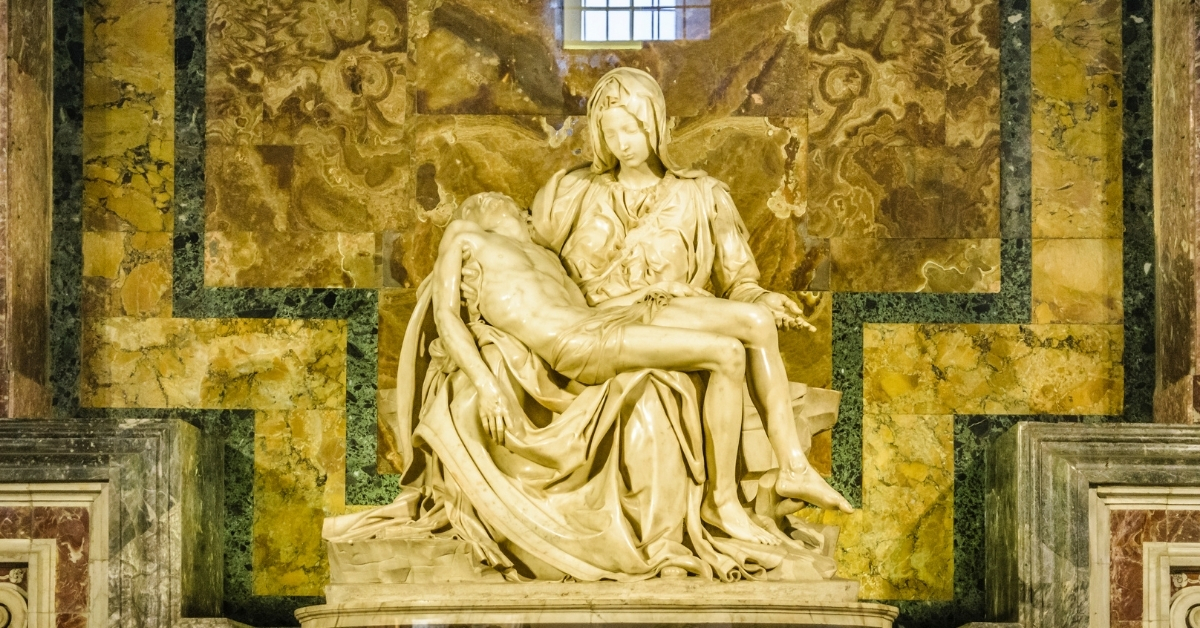Michelangelo’s Pieta (St. Peter’s Basilica, Vatican City)